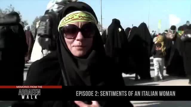 [2] Sentiments of an Italian Woman | Memories from the Arbaeen Walk