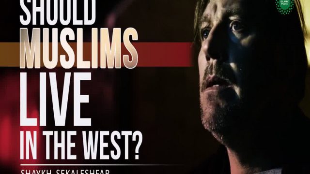 Should Muslims Live in the West? | Shaykh Sekaleshfar | English