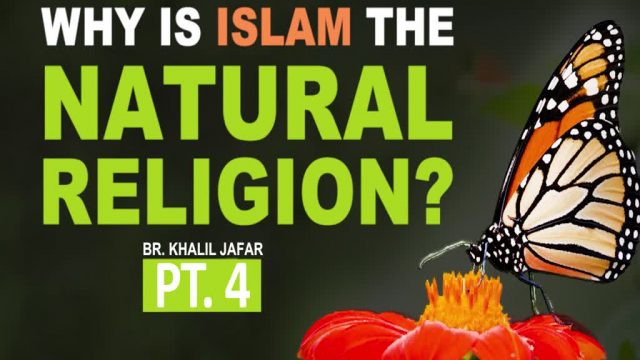 Why Is Islam the "Natural" religion? | Pt. 4 Butterfly witnin | B. Khalil jaffer | English