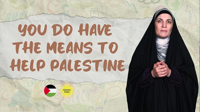 You Do Have The Means To Help Palestine | Sister Spade | English