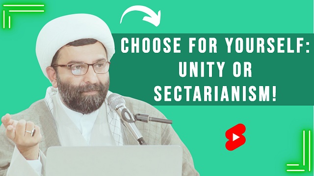 Choose For Yourself: Unity OR Sectarianism! | Shaykh Ali Qomi | English