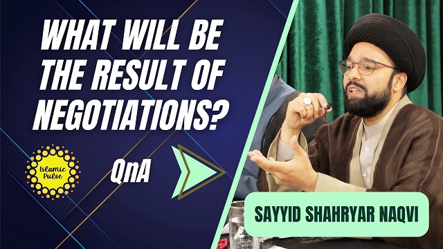 QnA | What Will Be The Result of Negotiations? | Sayyid Shahryar Naqvi | English