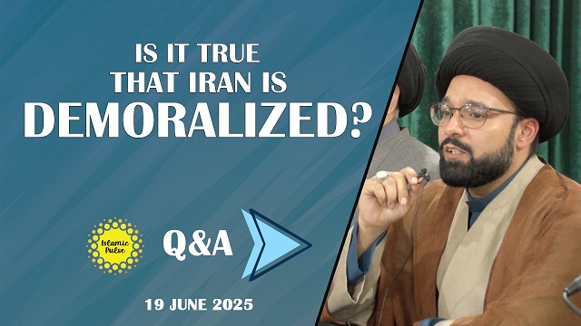 QnA | Is It True That Iran Is Demoralized? | Sayyid Shahryar Naqvi | English