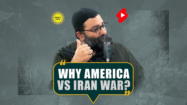 Why America vs Iran War? | Shaykh Ali Qomi & Sayyid Shahryar | #shorts #status #reels | English