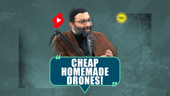Cheap Homemade Drones! | Shaykh Ali Qomi | #shorts #status #reels | English