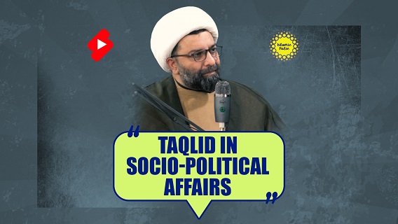 Taqlid In Socio-Political Affairs | Shaykh Ali Qomi | #shorts #status #reels | English