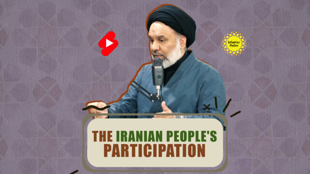 The Iranian People’s Participation | Sayyid Agha Ali Raza | #shorts #status #reels | English