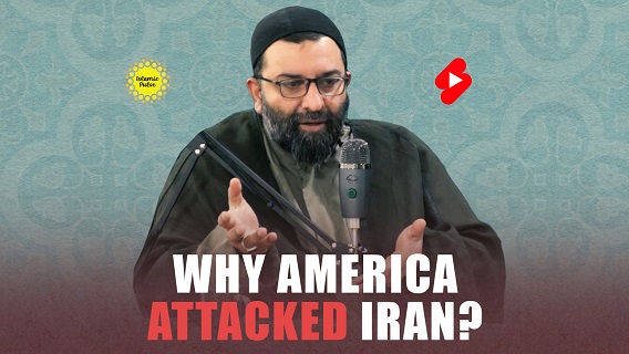 Why America Attacked Iran? | Shaykh Ali Qomi | #shorts #status #reels | English