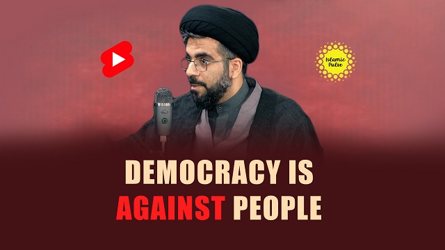 Democracy Is Against People | Sayyid Muhammad Hashemi | #shorts #status #reels | English