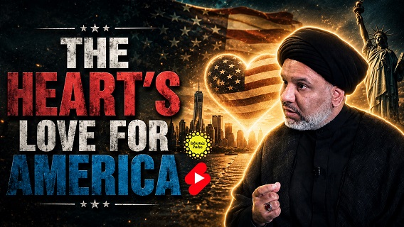The Heart’s Love For America | Sayyid Agha Ali Raza | #shorts #status #reels | English