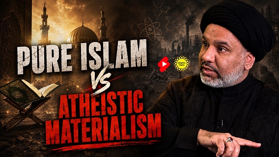 Pure Islam VS Atheistic Materialism | Sayyid Agha Ali Raza | #shorts #status #reels | English