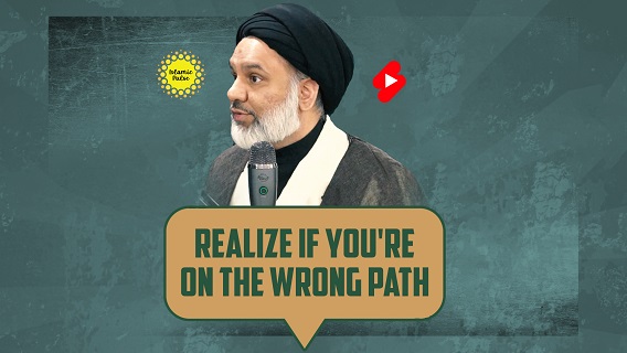 Realize If You’re On The Wrong Path | Sayyid Agha Ali Raza | #shorts #status #reels | English