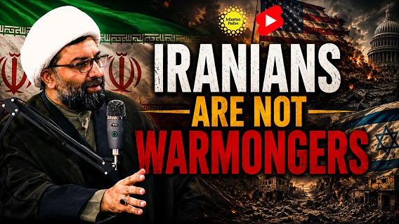 Iranians Are Not Warmongers | Shaykh Ali Qomi | #shorts #status #reels| English
