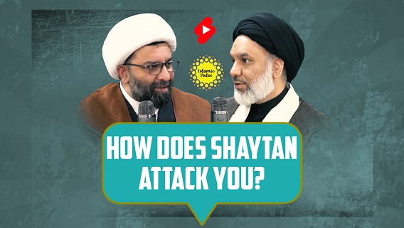How Does Shaytan Attack You? | Sayyid Agha Ali Raza & Shaykh Ali Qomi | #shorts #status #reels | English