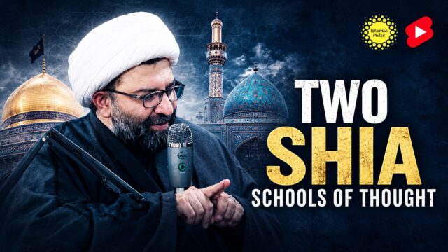Two Shia Schools of Thought | Shaykh Ali Qomi | #shorts #status #reels | English